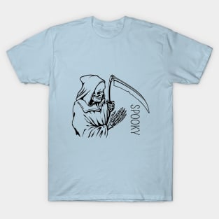 Grim Reaper Spooky Classic T Shirt T-Shirt